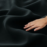 Black Blackout Curtains Pencil Pleat