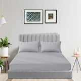 Silver Deep Fitted Sheets 25CM