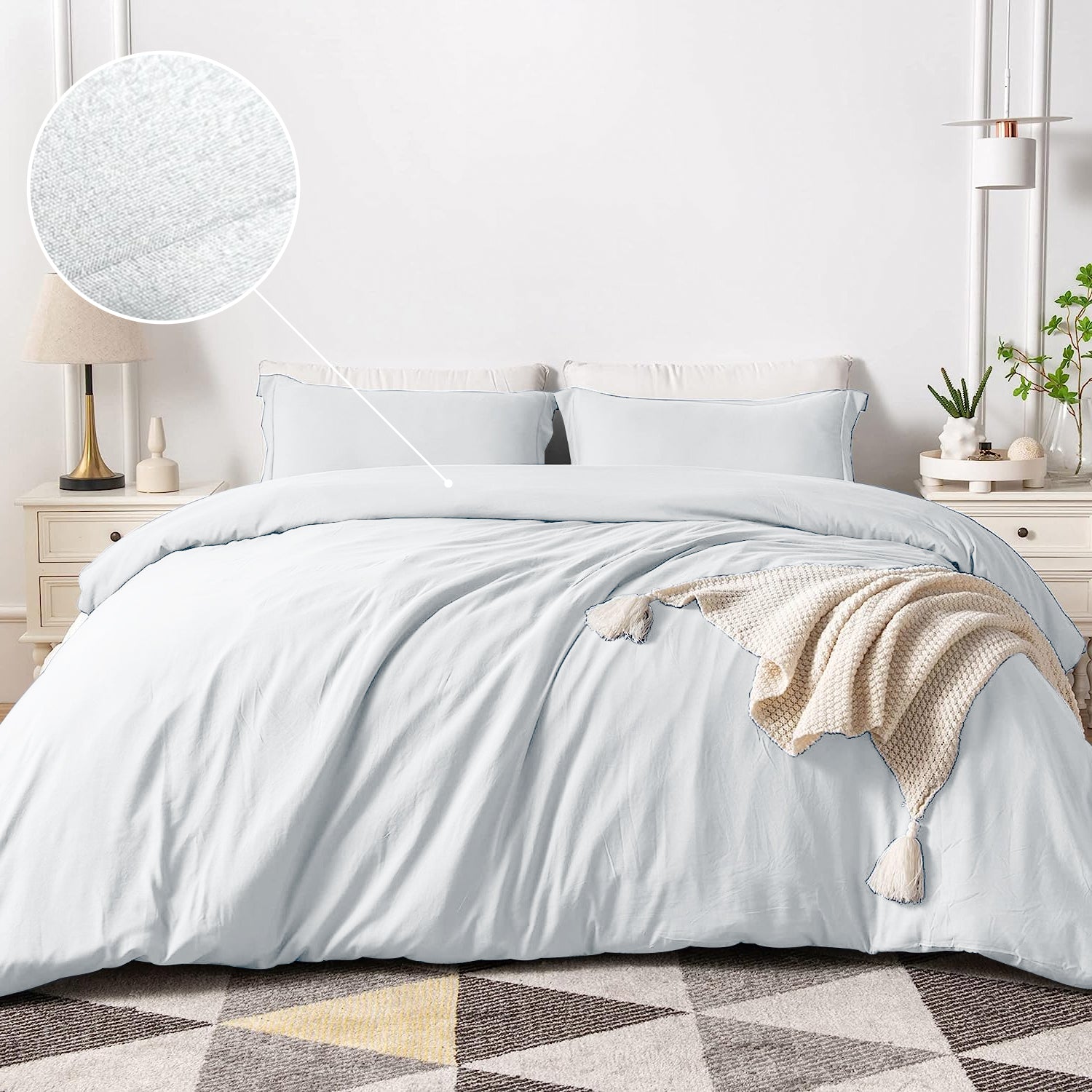 Plain White Duvet Covers Oxford Homeware