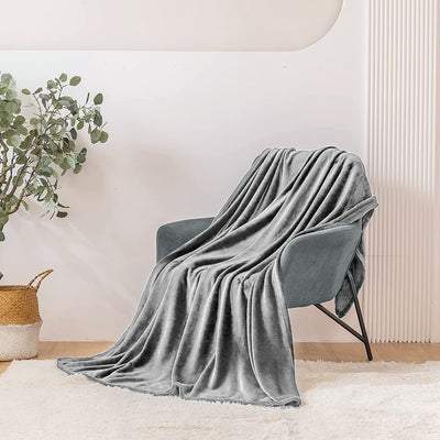 Silver Fleece Blanket