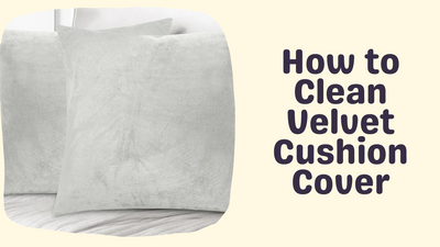 How To Clean Velvet Cushion Covers Cleaning Instructions