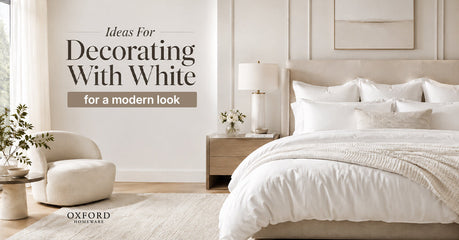 Ideas For Decorating With White For A Modern Look