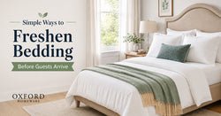 Simple Ways to Freshen Bedding Before Guests Arrive