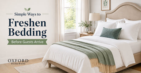 Simple Ways to Freshen Bedding Before Guests Arrive