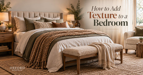 How to Add Texture to a Bedroom Without Adding Clutter