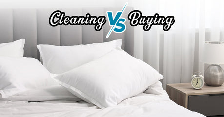 How Often Should You Replace Pillows? Cleaning Vs. Buying New Ones