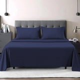 Navy Flat Sheets Egyptian Cotton