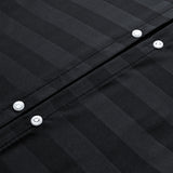 Stripe Duvet Covers Bedding Set with Pillowcases & Fitted Sheet