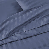 Stripe Duvet Covers Bedding Set with Pillowcases & Fitted Sheet
