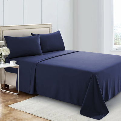 Navy Flat Sheets Egyptian Cotton
