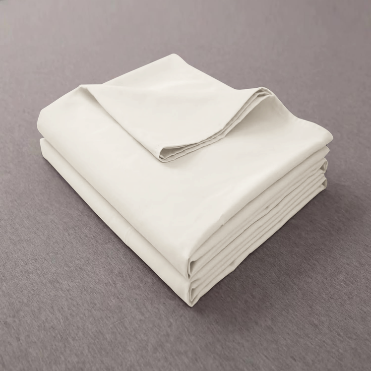 Cream Flat Sheets Egyptian Cotton