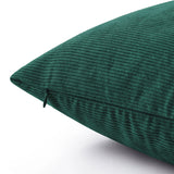 Velvet Striped Corduroy Cushion Covers