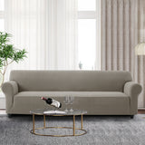 Light Beige Stretch Sofa Covers