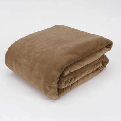 Camel Fleece Blanket