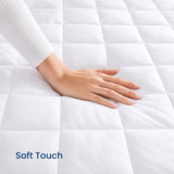 Luxury Extra Deep Quilted Mattress Protector - 40cm Fitted Skirt