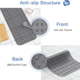 Non Slip Shower Mat Extra Long Bath Mats