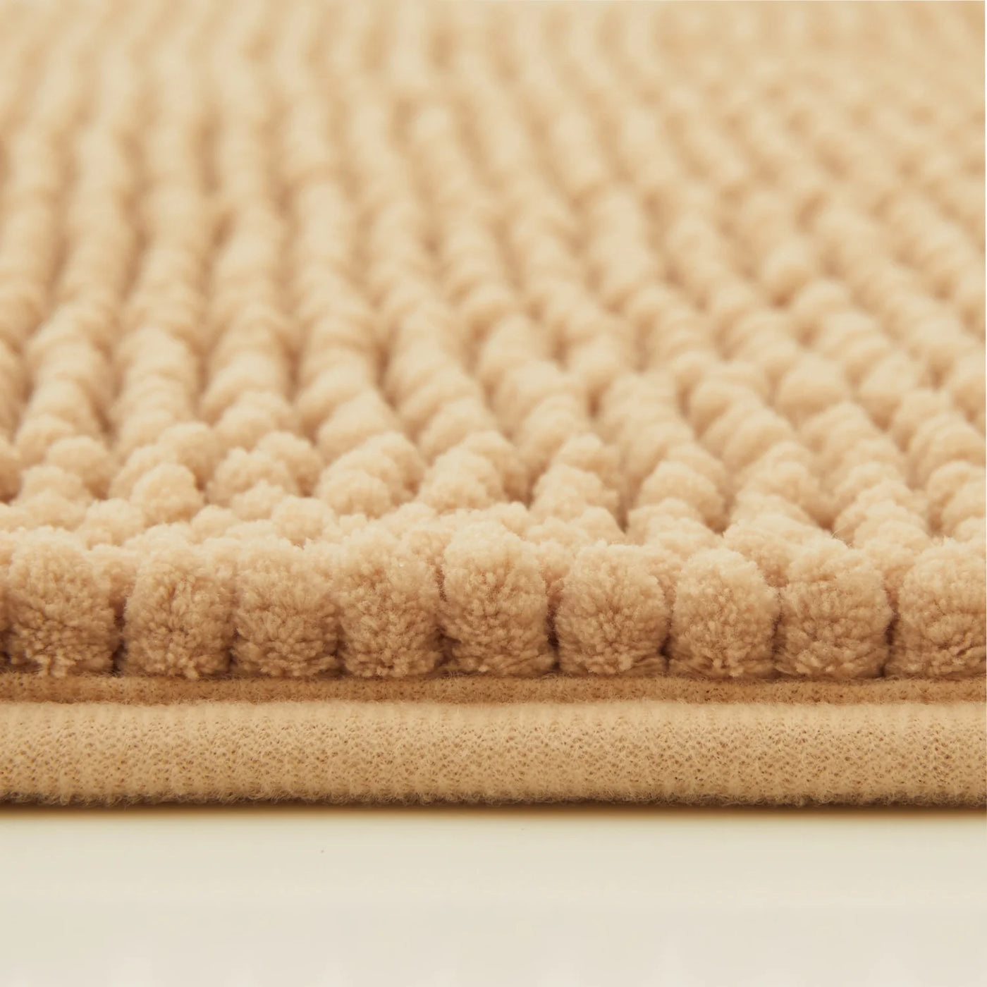 Chenille Bath Mat Beige