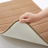 Memory Foam Bath Mat Beige