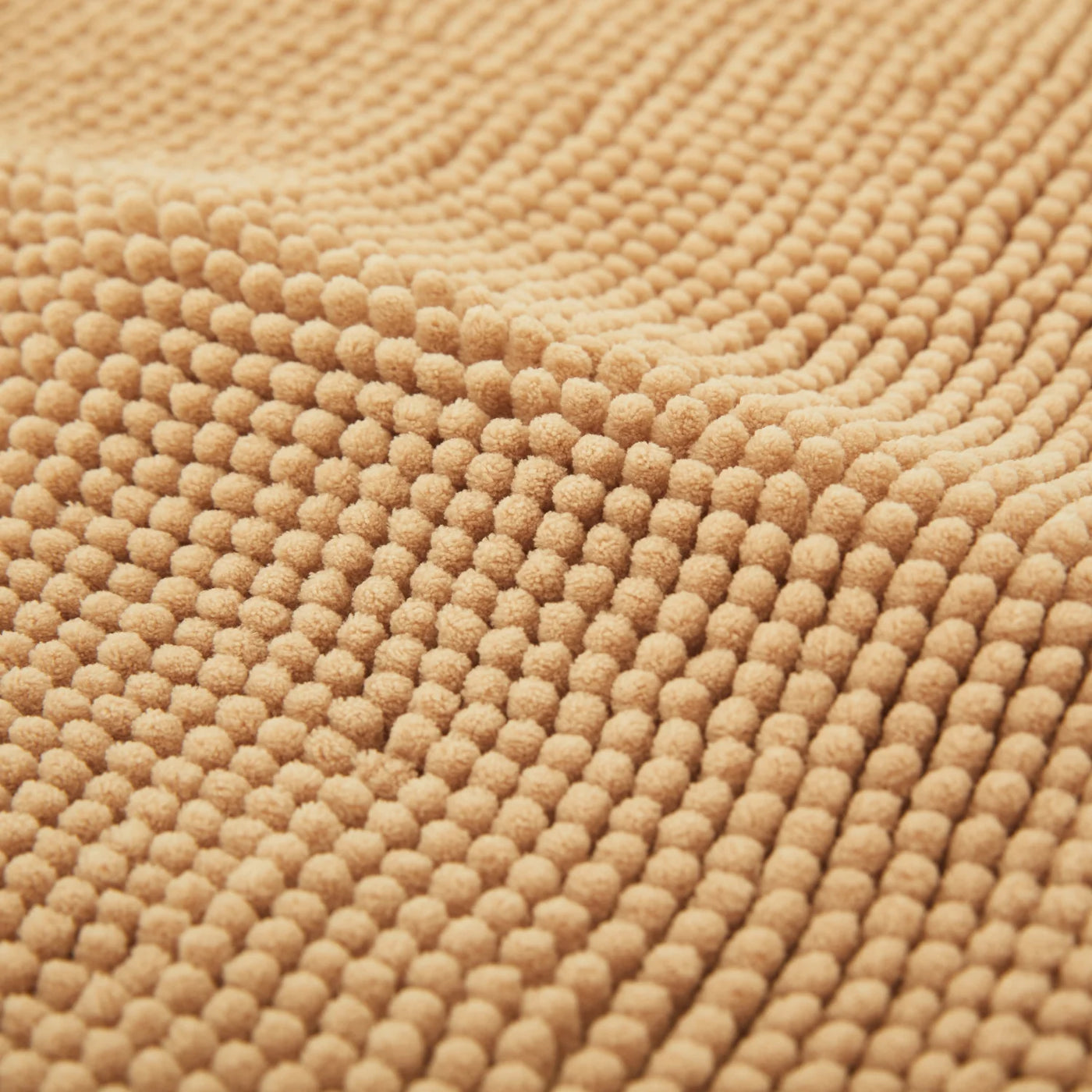 Chenille Bath Mat Beige