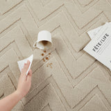 Modern Chevron Zig Zag Pattern Area Rug & Runner