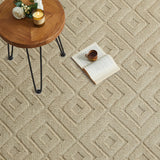 Modern Geometric Tufted Non-Slip High-Low Pattern Rugs