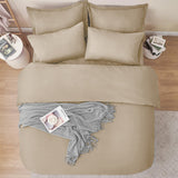 4 Piece Bedding Set Duvet Cover, Pillowcases & Fitted Sheet