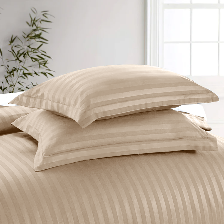 Beige Duvet Cover Set Super King, Single More