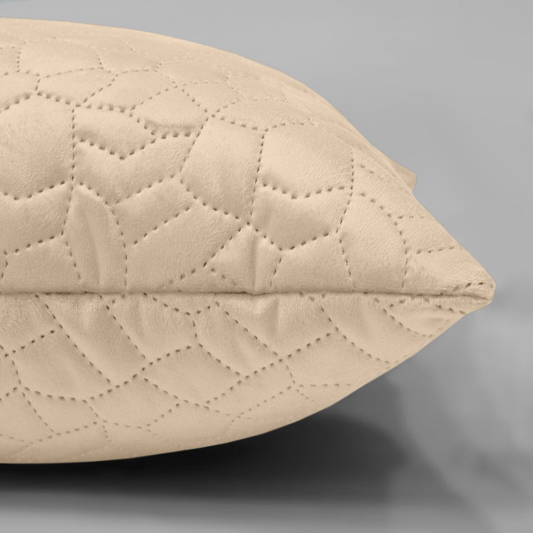 Velvet Embossed Pattern Cushion Covers Pebbles