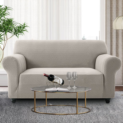 Light Beige Stretch Sofa Covers