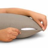 Microfibre Plain Cushion Covers for Sofa & Bed