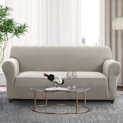 Light Beige Stretch Sofa Covers
