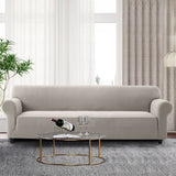 Light Beige Stretch Sofa Covers
