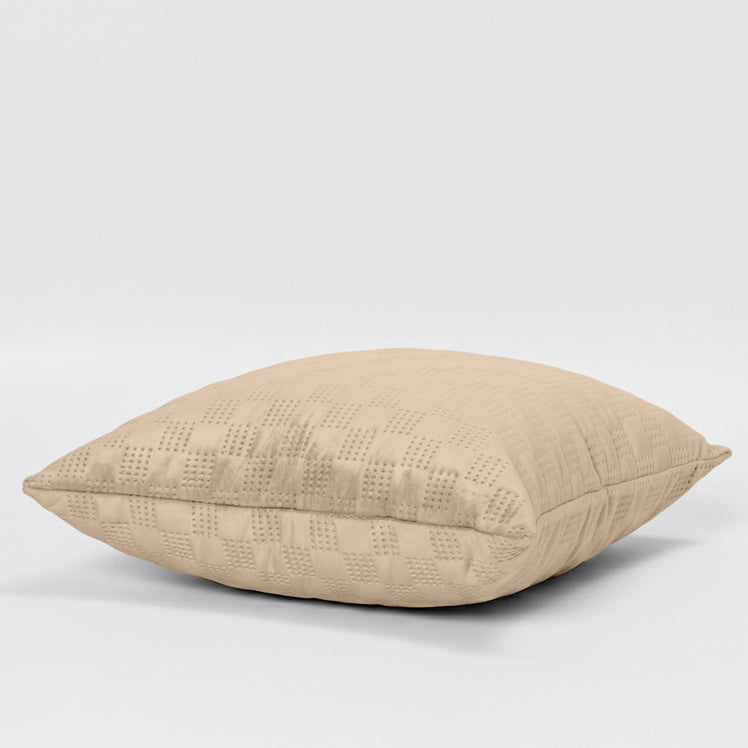 Velvet Embossed Pattern Cushion Covers Check