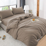 4 Piece Bedding Set Duvet Cover, Pillowcases & Fitted Sheet