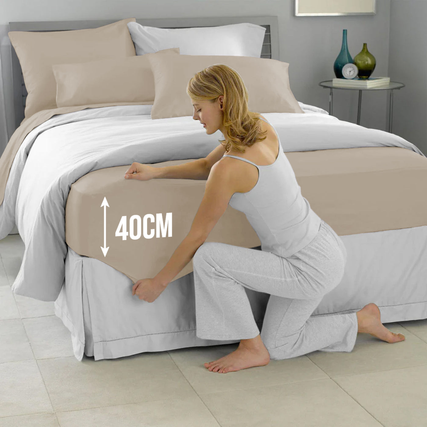 Extra Deep Fitted Sheets 30cm & 40cm