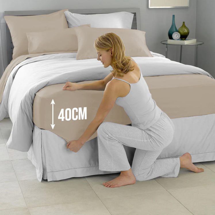 Extra Deep Fitted Sheets 30cm & 40cm