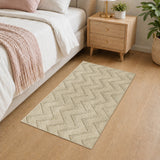 Modern Chevron Zig Zag Pattern Area Rug & Runner