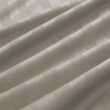 Stripe Beige Duvet Cover Set With Pillowcases