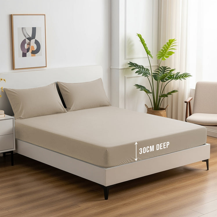 Extra Deep Fitted Sheets 30cm & 40cm