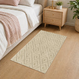 Modern Geometric Tufted Non-Slip High-Low Pattern Rugs