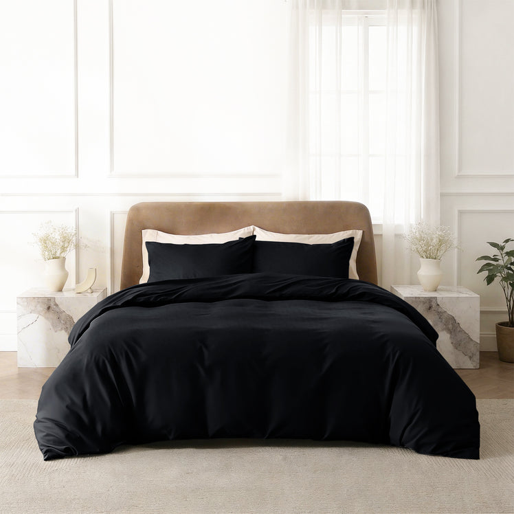 Plain Duvet Covers Set