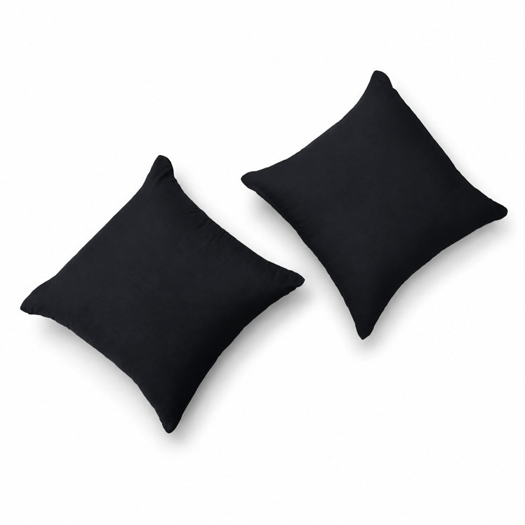 Microfibre Plain Cushion Covers for Sofa & Bed