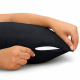 Microfibre Plain Cushion Covers for Sofa & Bed