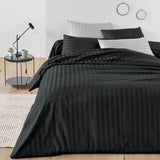 Stripe Duvet Covers Bedding Set with Pillowcases & Fitted Sheet