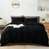 4 Piece Bedding Set Duvet Cover, Pillowcases & Fitted Sheet