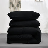 4 Piece Bedding Set Duvet Cover, Pillowcases & Fitted Sheet