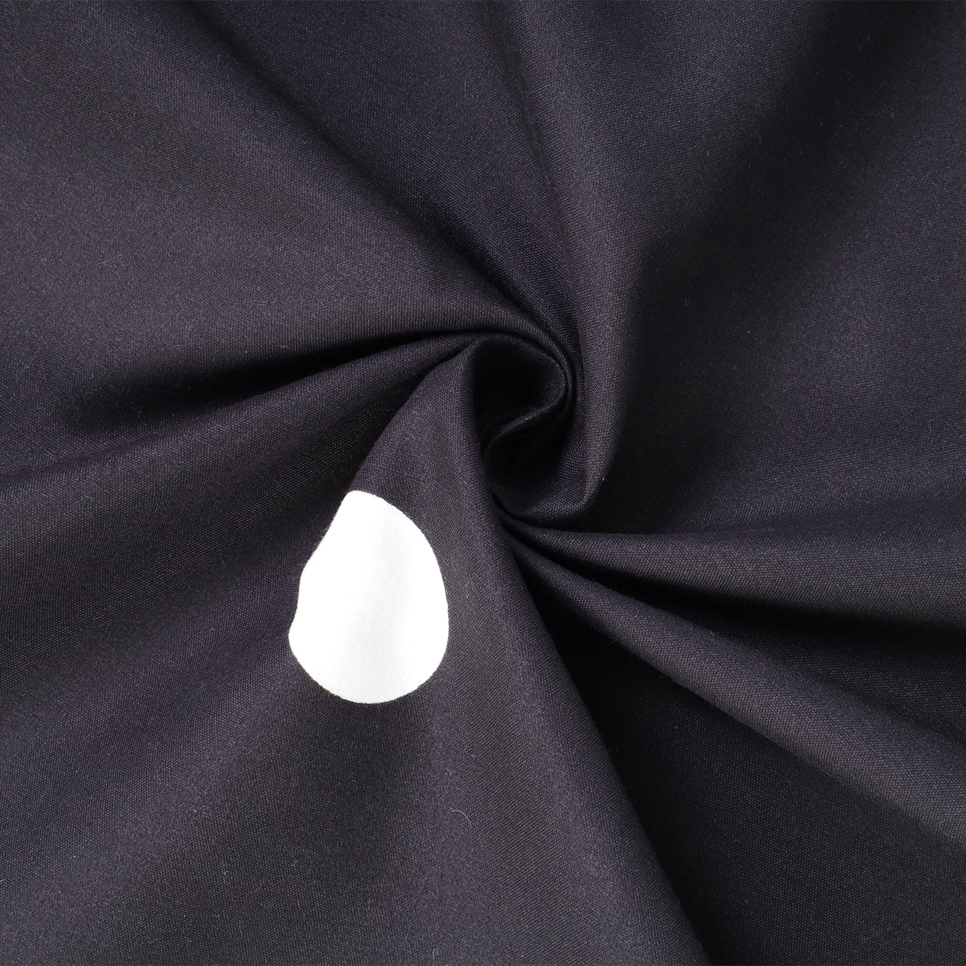 Doted Printed Reversible Duvet Cover Set Black/White