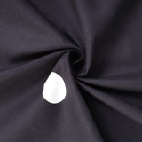 Doted Printed Reversible Duvet Cover Set Black/White