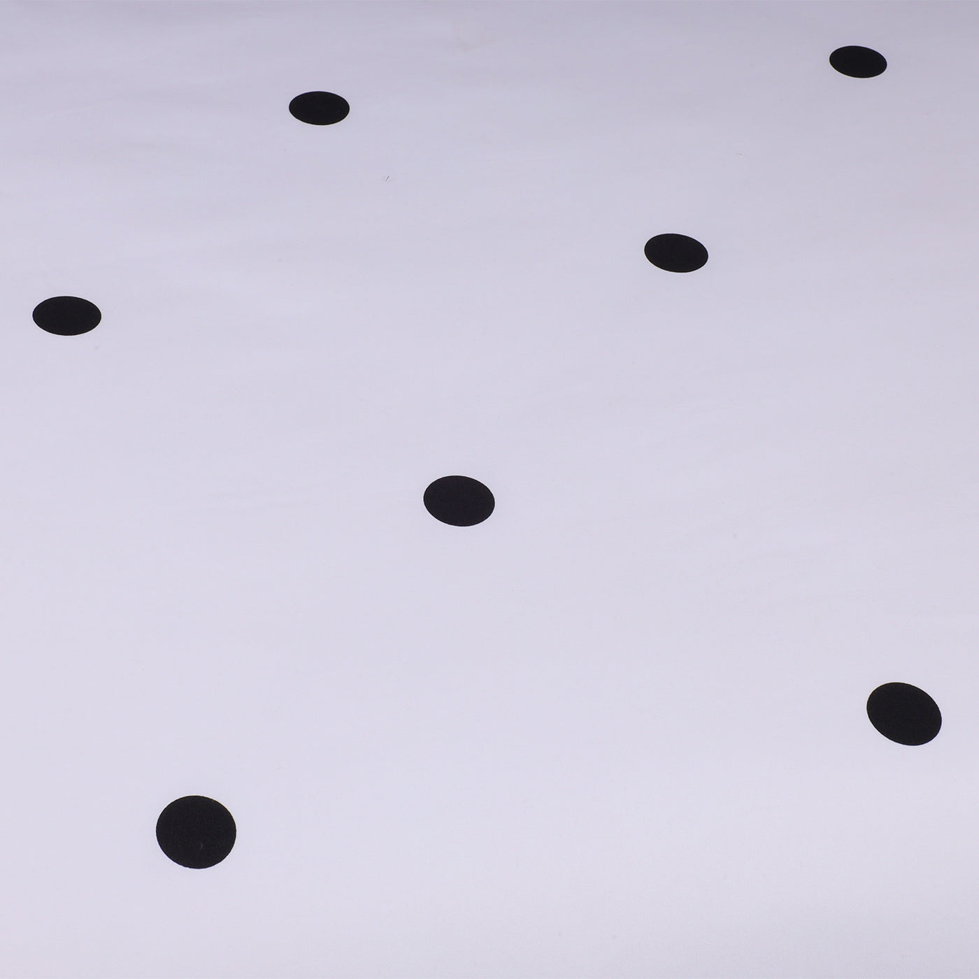 Doted Printed Reversible Duvet Cover Set Black/White