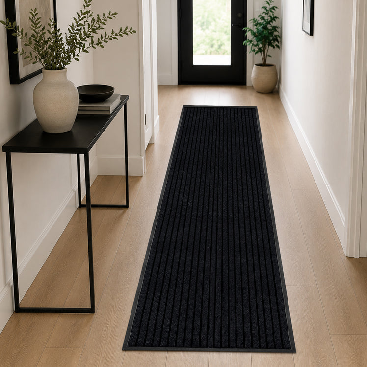 Non-Slip Rubber Door Mat – Washable Indoor & Outdoor Mat